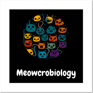 Meowcrobiology Posters and Art